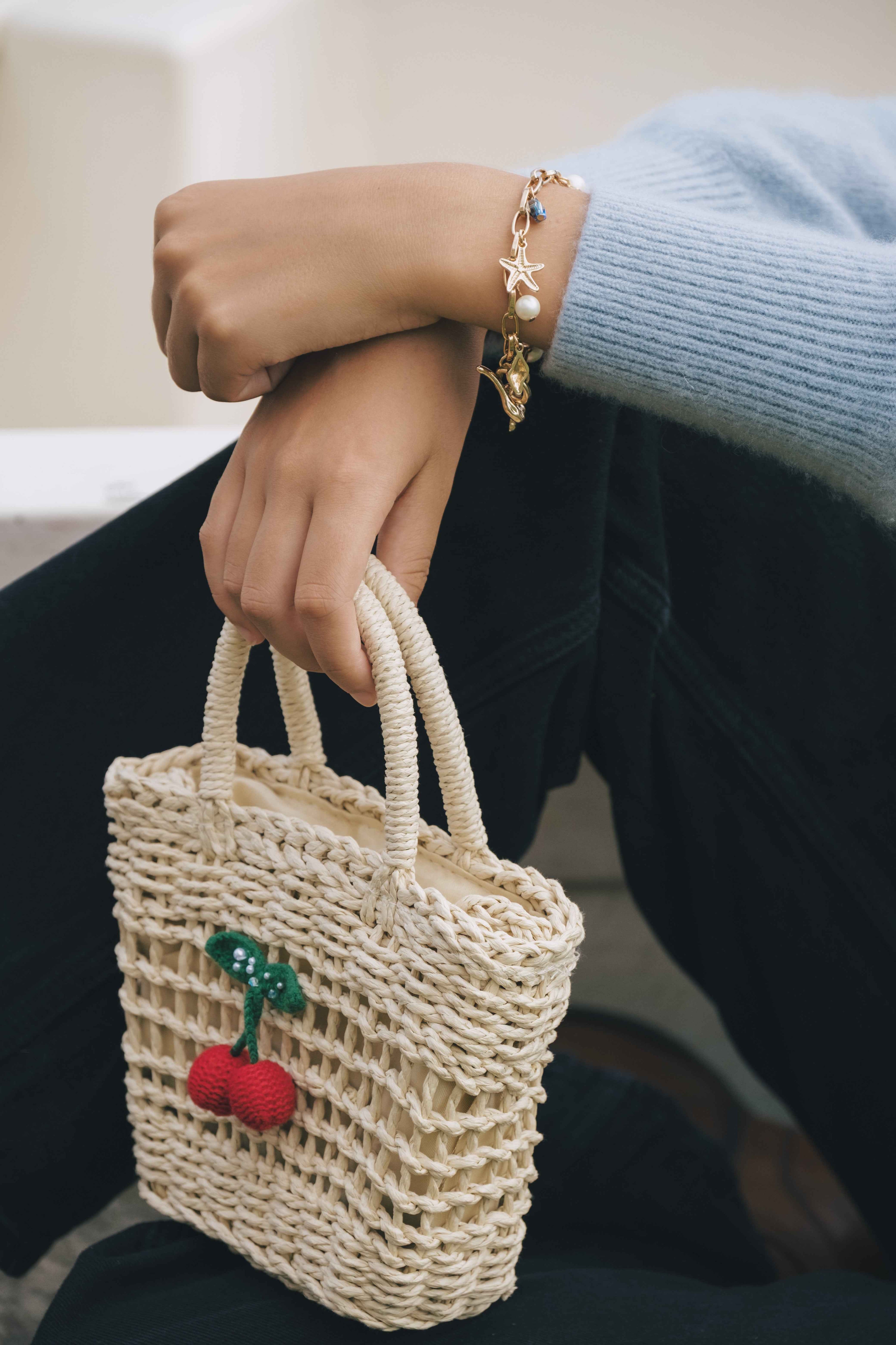 Forest Cherry Mini Tote