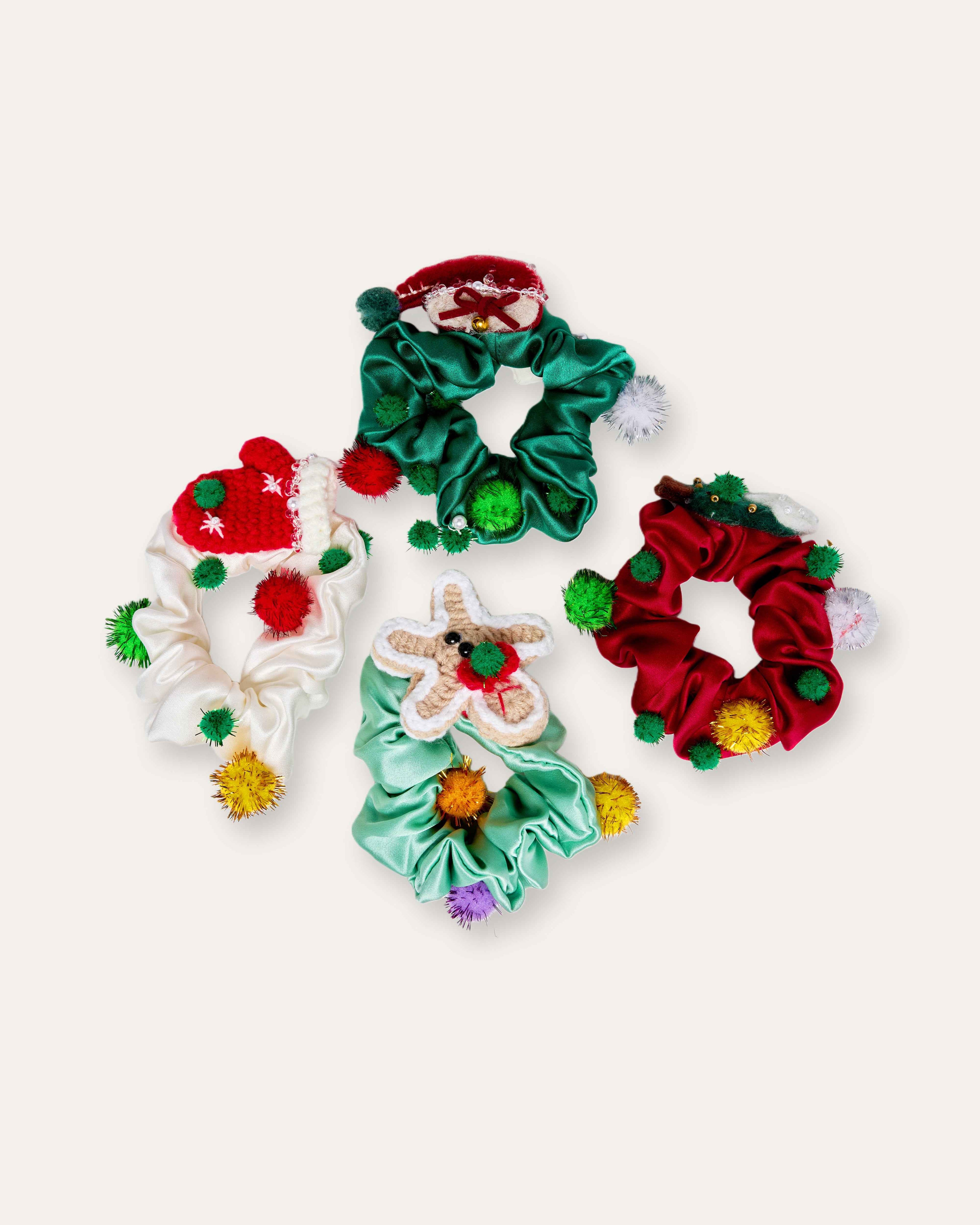 Festive Wonderland -Handmade Silk Noel(1pc)