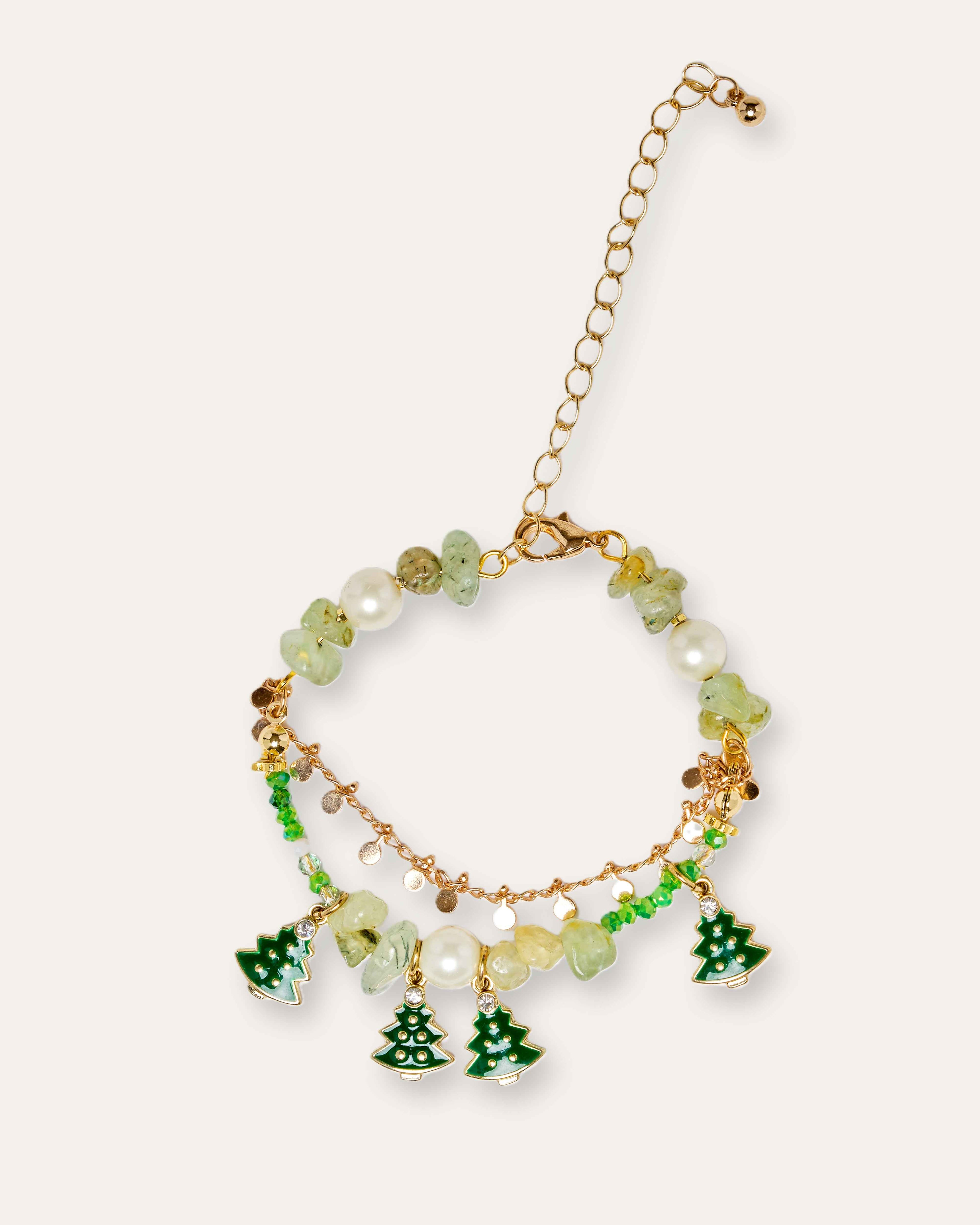Evergreen Glow Bracelet,necklace