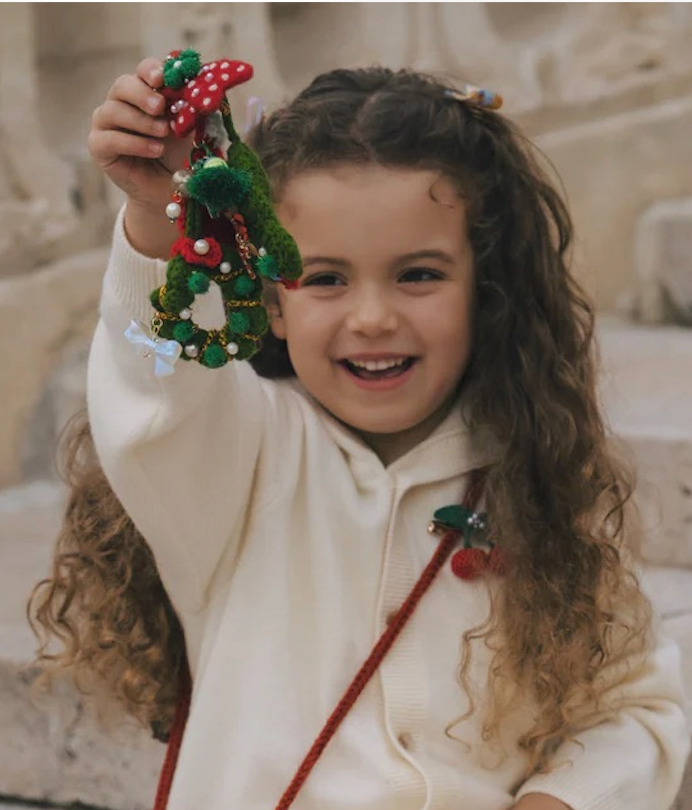 Merry Charm Duo Keychain Charm