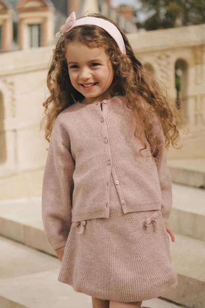 Blush Blossom Bow Headband