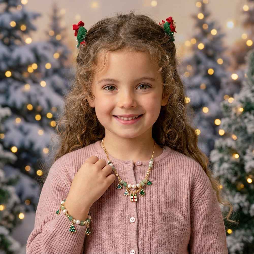 Evergreen Glow Bracelet,necklace