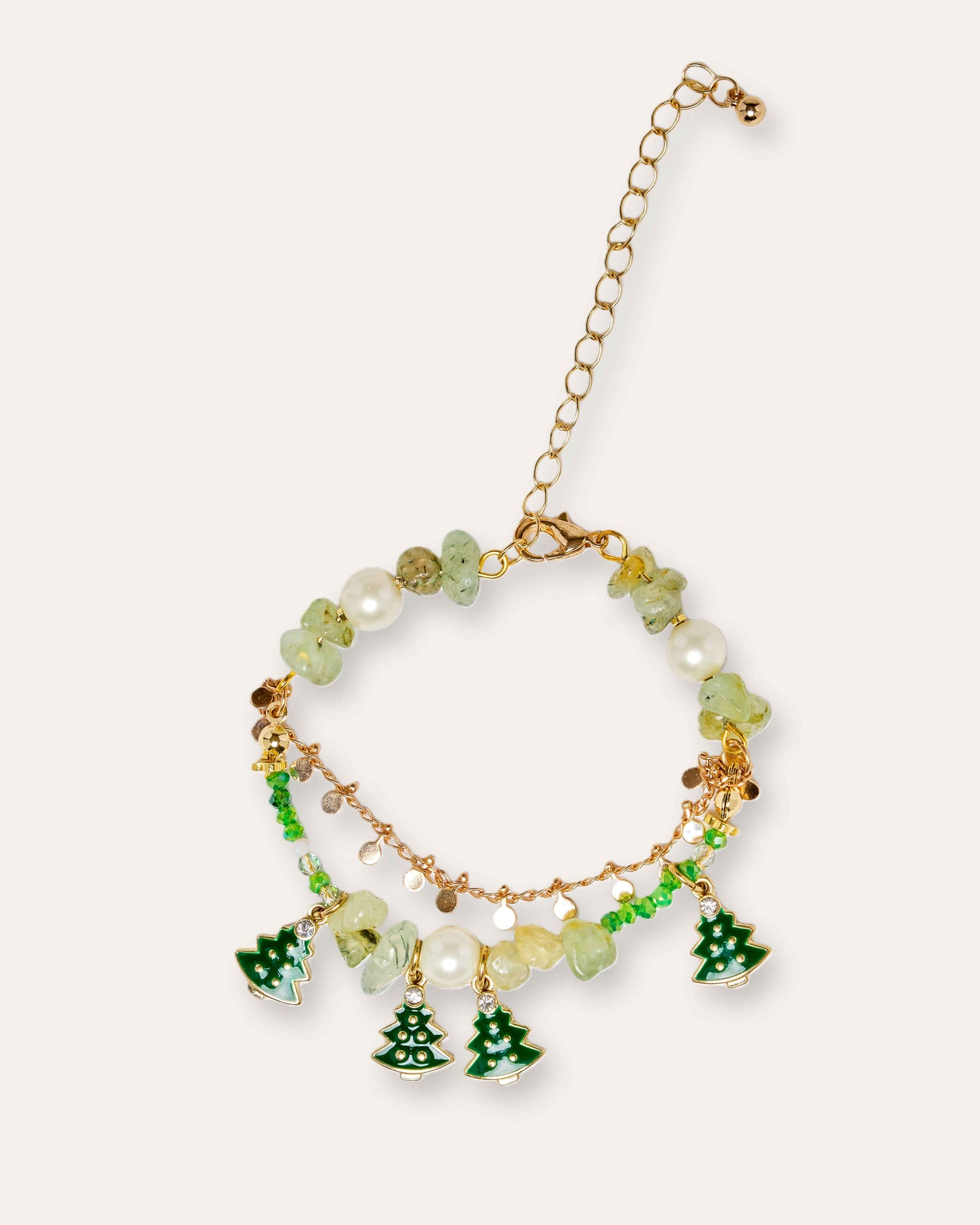 Evergreen Glow Bracelet,necklace