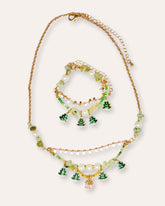 Evergreen Glow Bracelet,necklace