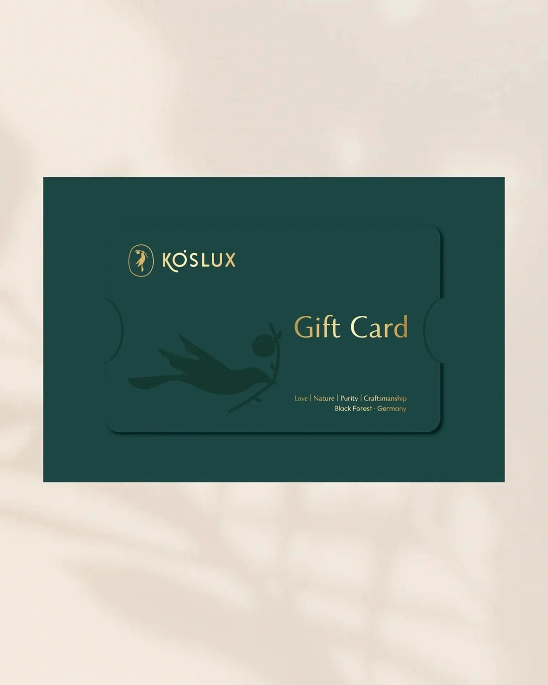 KOSLUX DIGITAL GIFT CARD - KOSLUX