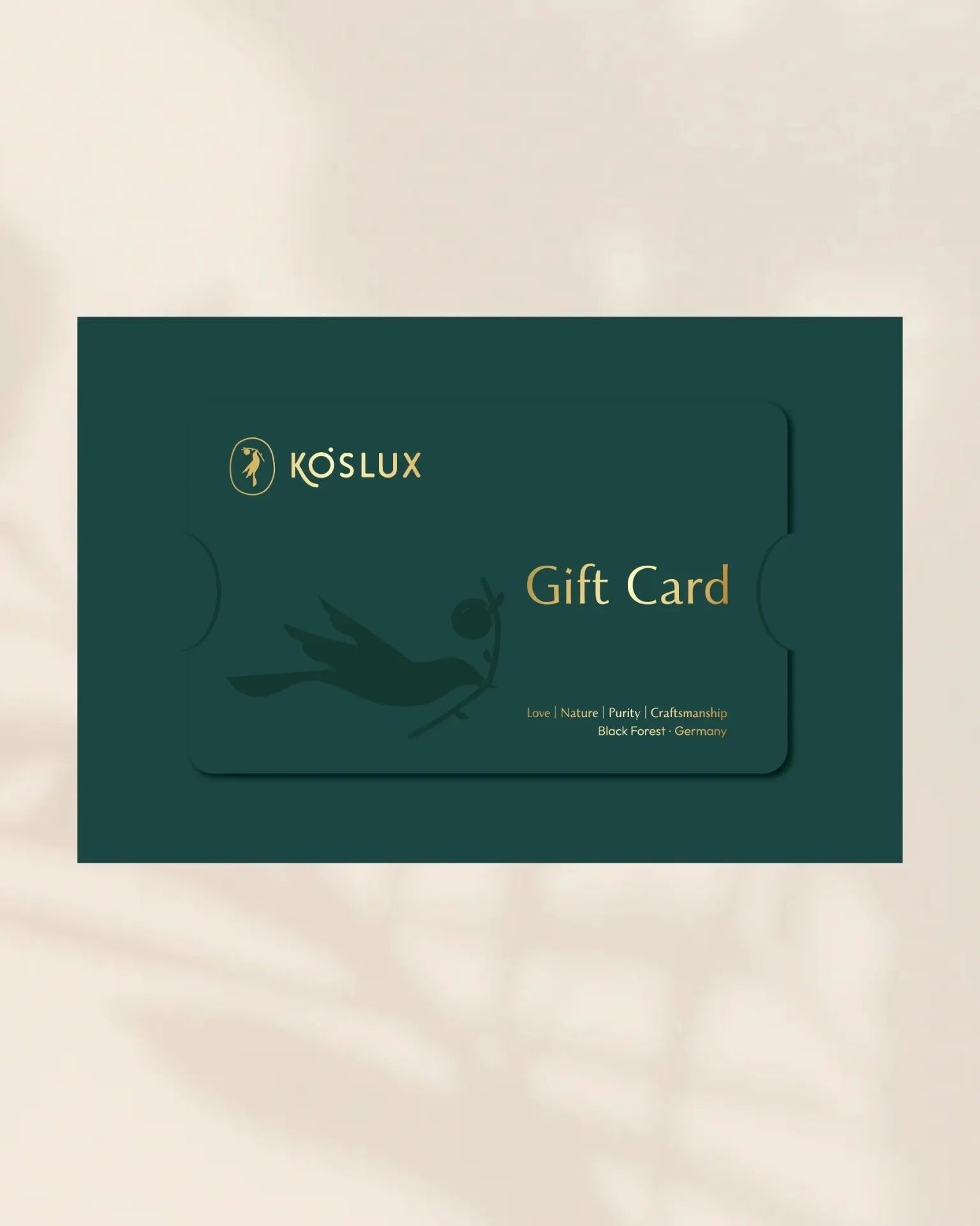 KOSLUX DIGITAL GIFT CARD - KOSLUX